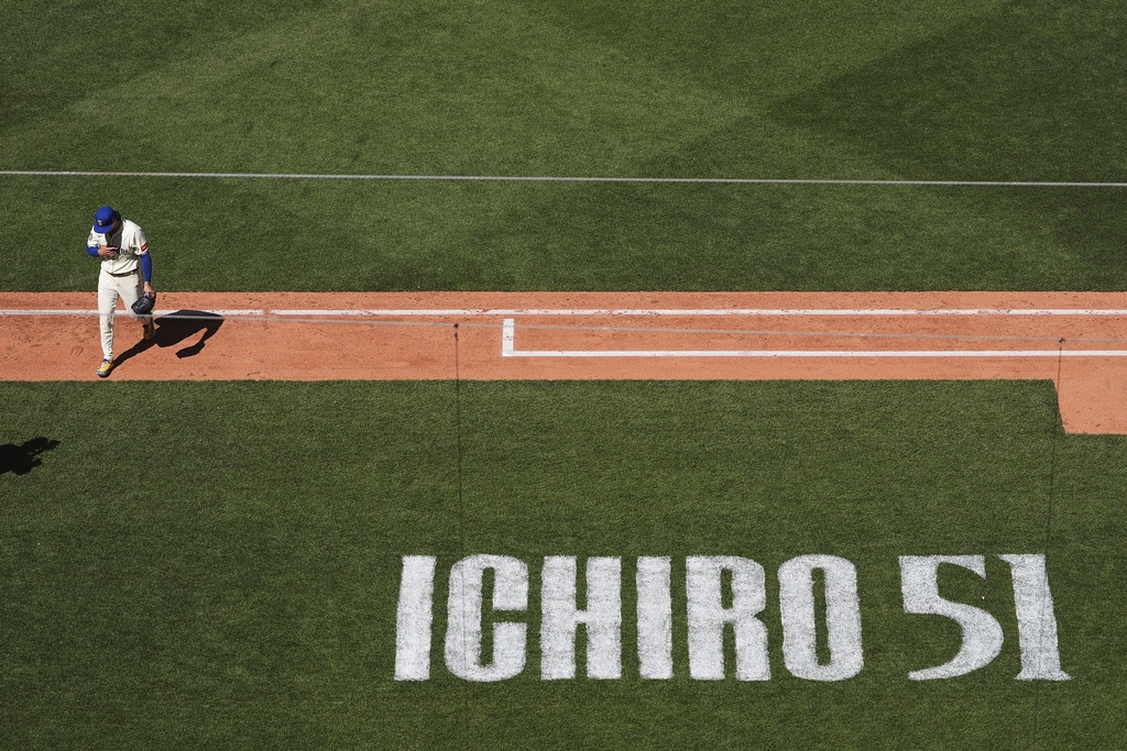 MLB(影)／水手最高榮耀51號球衣退休+銅像　朗神:我可以安心地走了