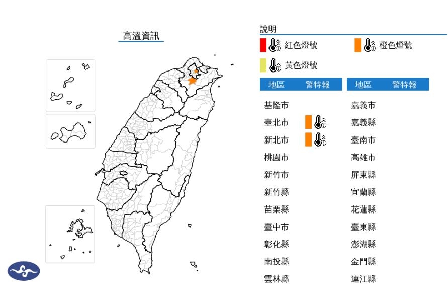快新聞／注意防曬！2縣市熱浪來襲　恐連飆36度高溫