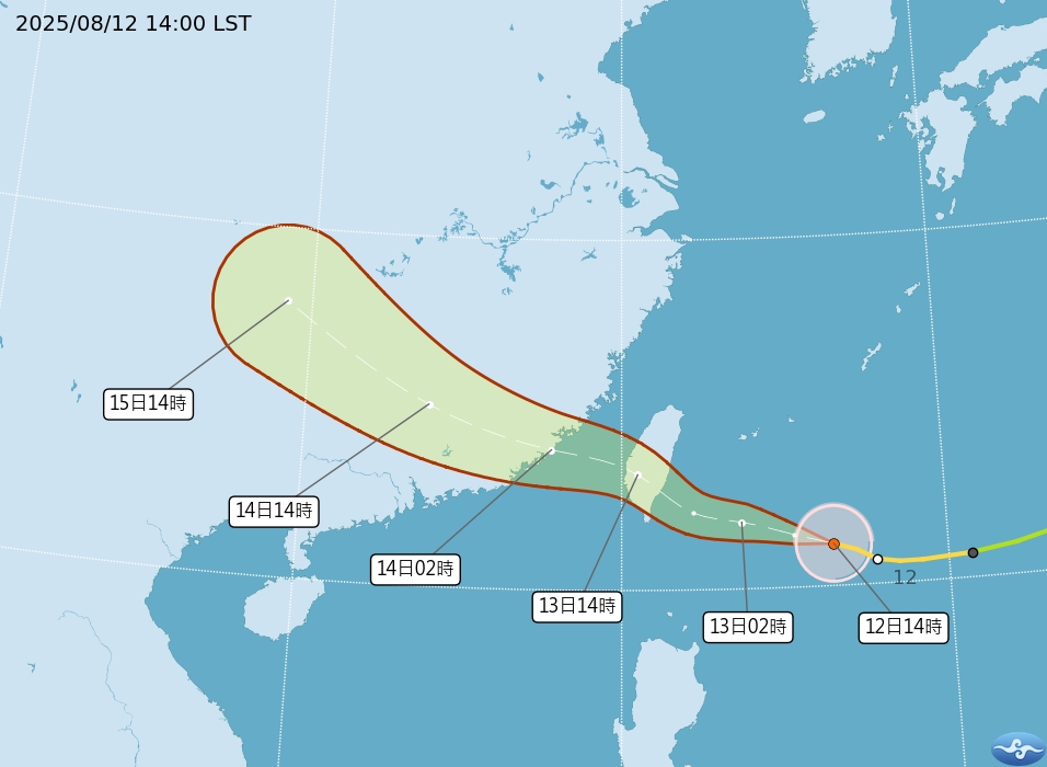 楊柳颱風能量大增恐成「穿心颱」!鄭明典急示警:可能不會被中央山脈破壞