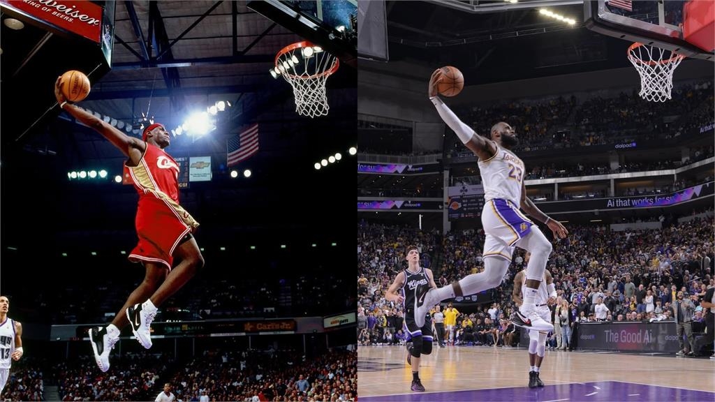 NBA(影)／詹皇20年前後的不老秘密！清晨5點開練還跟老婆一起做「這件事」