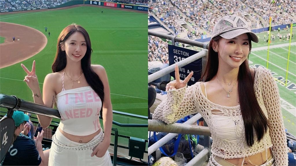 啦啦隊「人魚女神」赴美大解放!狂洩「超兇白麻糬」辣翻全網:罩不住…