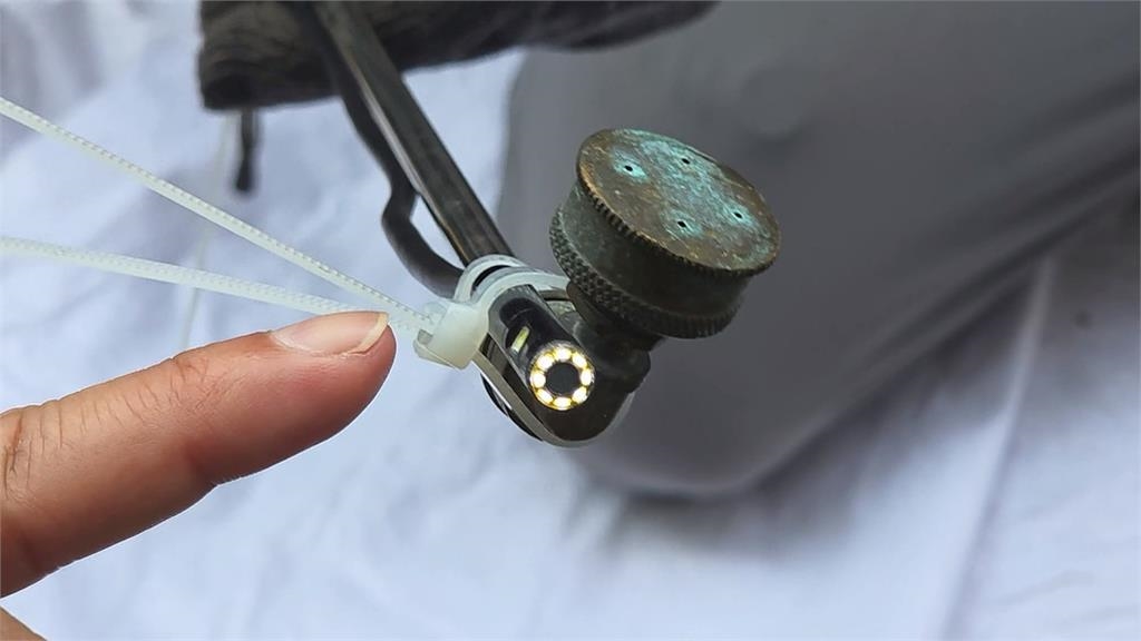 台中防汛升級＂溝通無礙＂　清溝神器水溝內視鏡"助攻排水