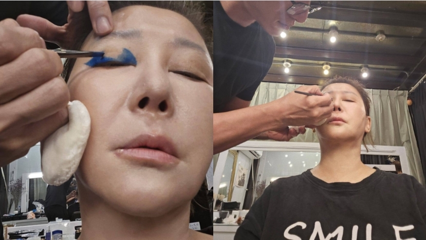 藍心湄身體健康洩警訊?深夜PO素顏照驚見「臭嘴角」網急喊:快去看醫生