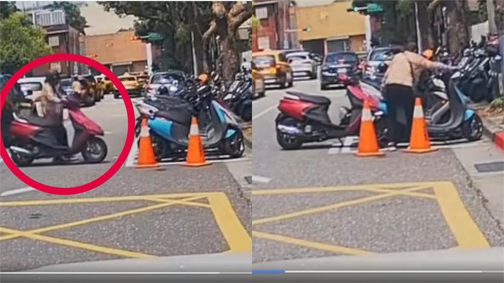 超扯三寶「放倒他車」爽停車格全被拍　離譜行徑曝光竟釣出苦主：才剛換新！