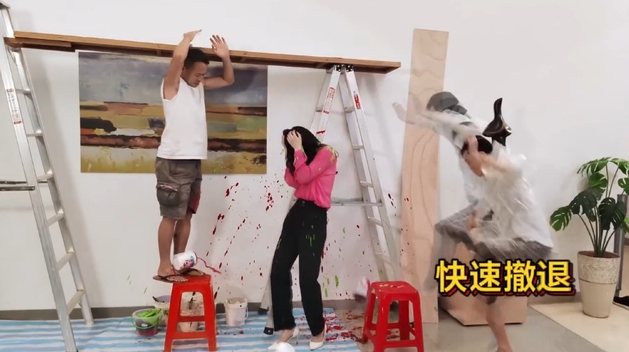 藍葦華也來湊一咖!徐千京《好運來》被潑油漆「背後操刀」竟是他