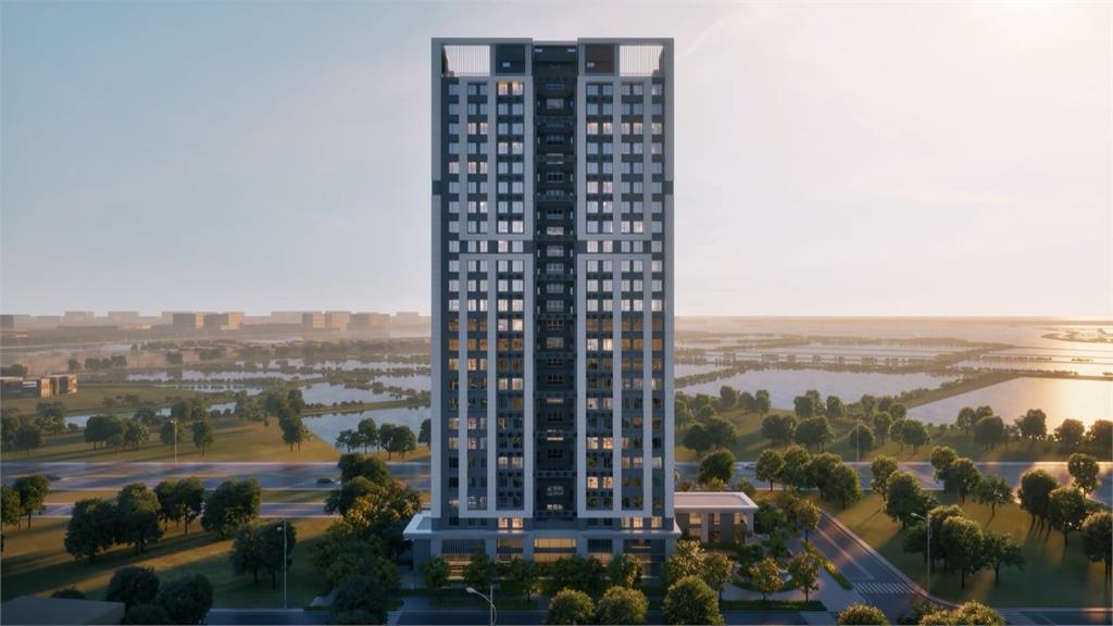 都市中的綠色環境　台南九份子重劃區房市火熱