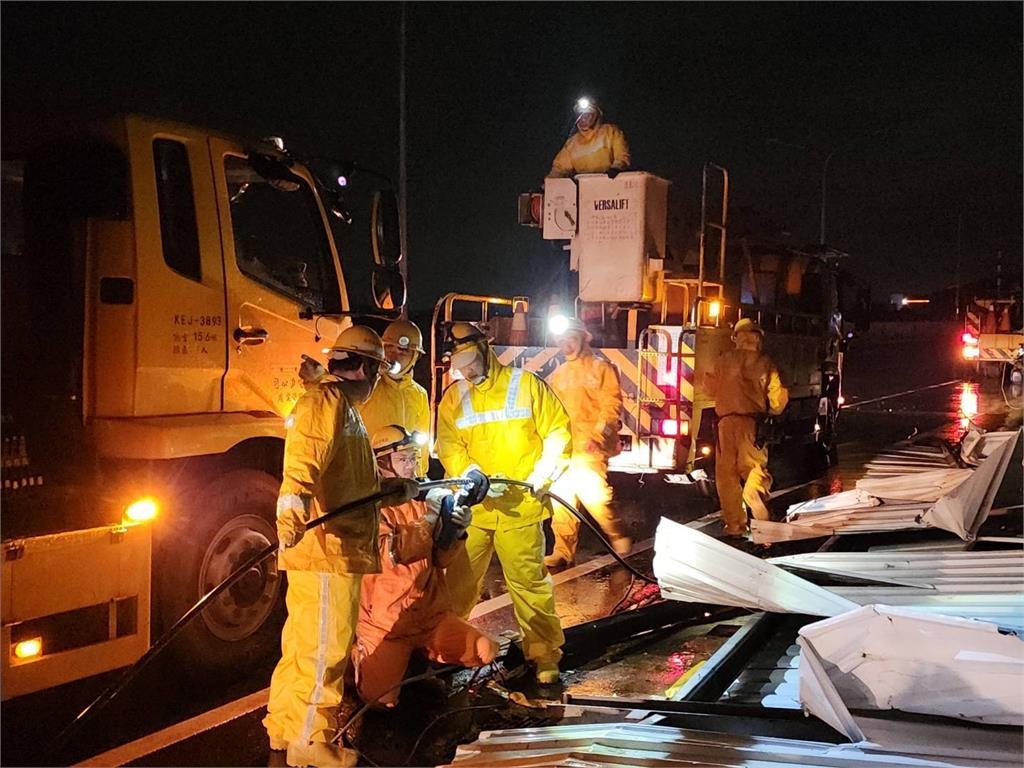 快新聞／高效率！楊柳颱風造成31萬戶停電　昨下午復電率已達97％