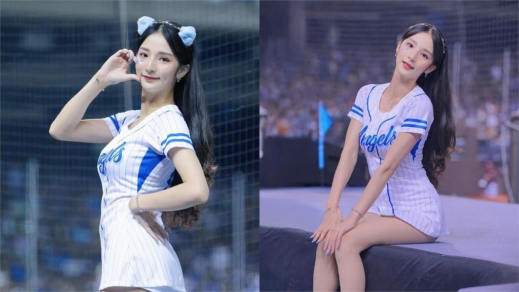 啦啦隊正妹「撞臉楊冪」身分竟是星二代！「瓜子臉+大眼睛」網一看秒暈爛
