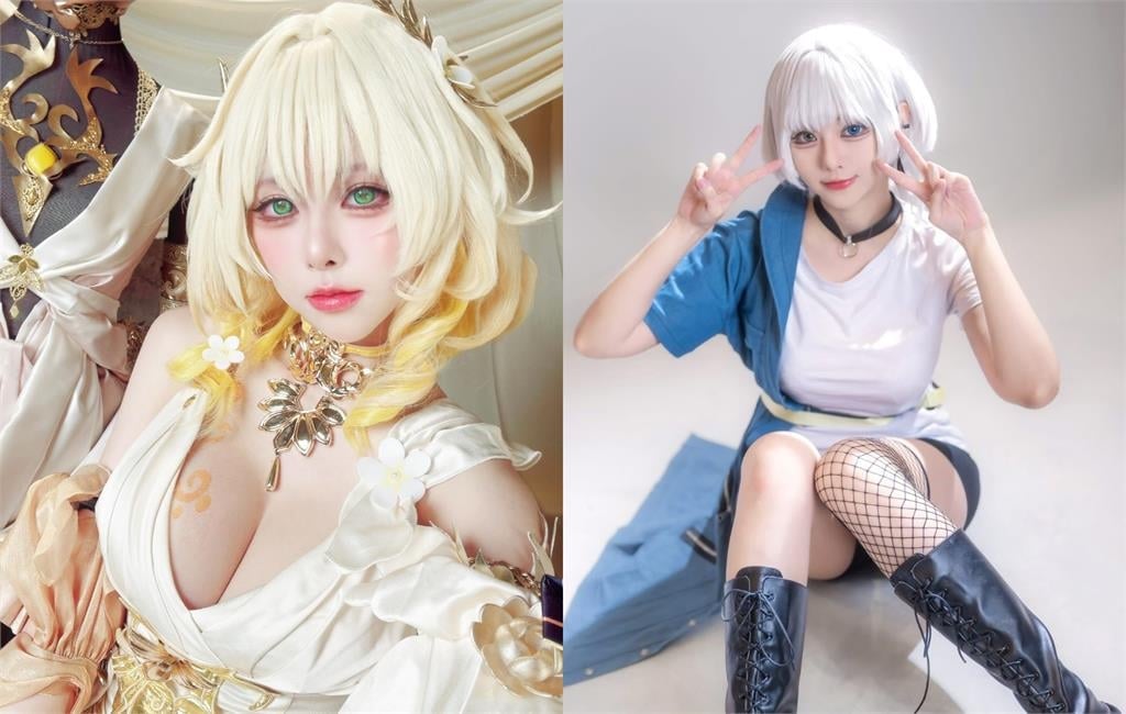 「超兇女Coser」成人展巧遇同學！脫實驗衣「只穿2片三角布」他一看秒驚呆