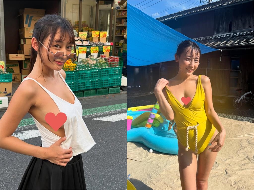 超兇寫真女神合體台網紅「街頭無罩亂晃」！SSR級「狂抖共震片」16秒全曝光