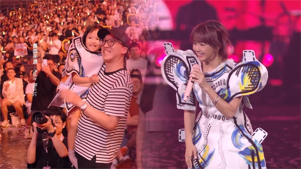 孫燕姿台灣開唱湧2.3萬人　小粉絲穿同套表演服萌翻眾人