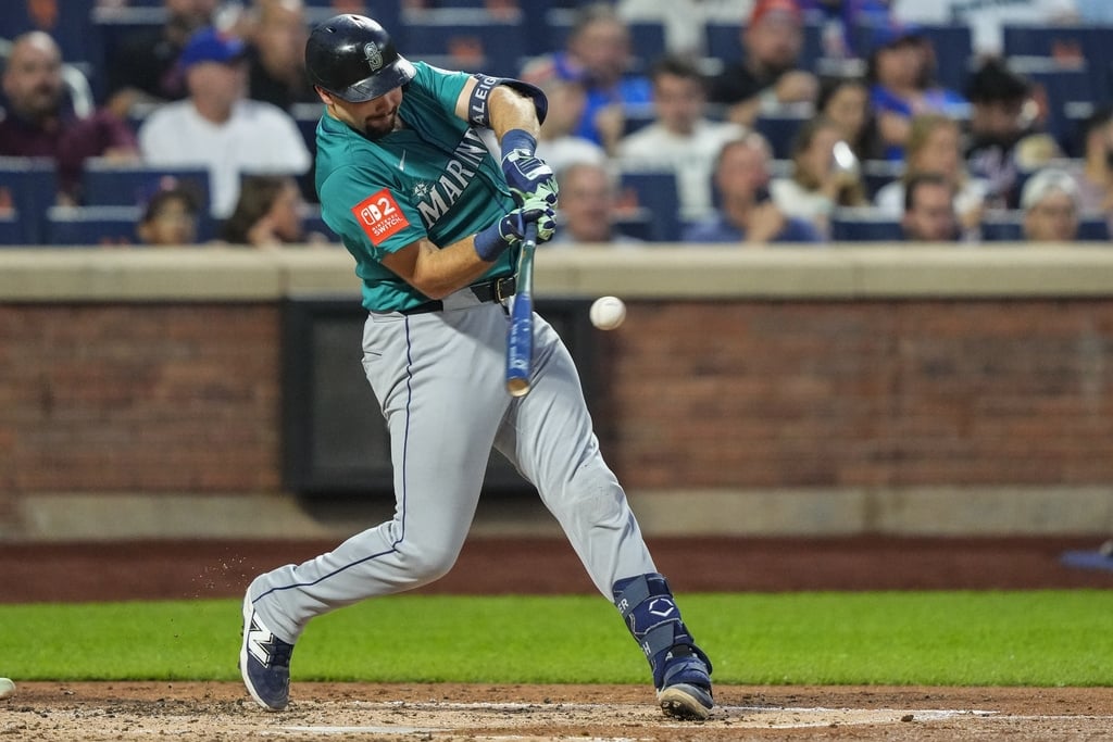 MLB(影)／全壘打王勞雷第47轟出爐!　可惜水手仍兵敗威廉波特