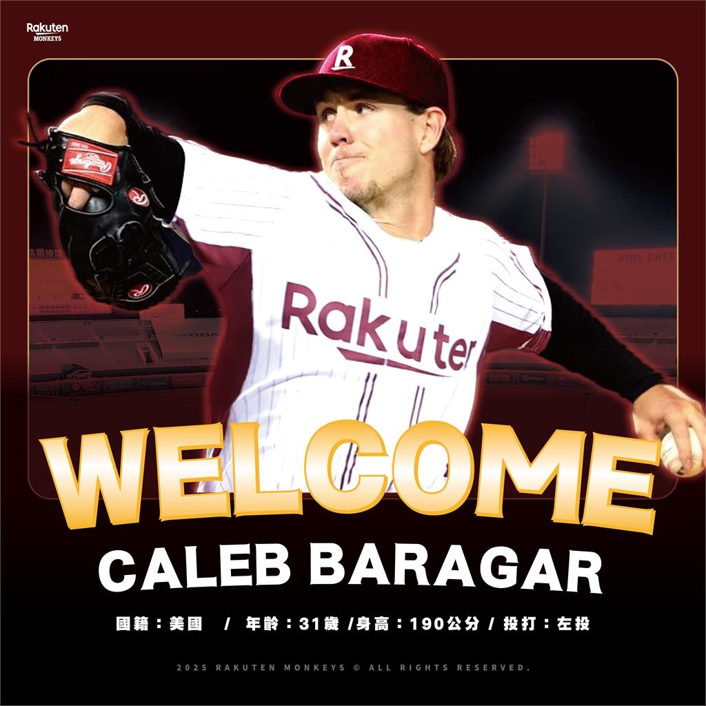 中職／樂天桃猿重磅補強「大聯盟等級」左投 　本季墨聯大殺四方還沒輸過