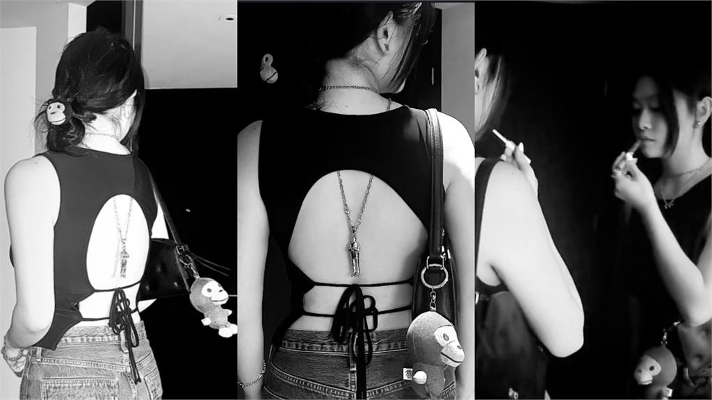 邱淑貞二女沈日「女大十八變」 「後背中空大解放」散發成熟魅力網狂讚!