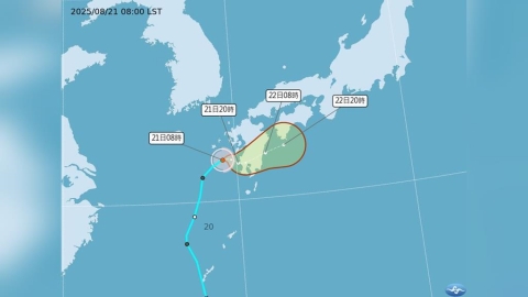 旅日遊客注意！玲玲颱風今生成朝日本九州移動　對台無影響