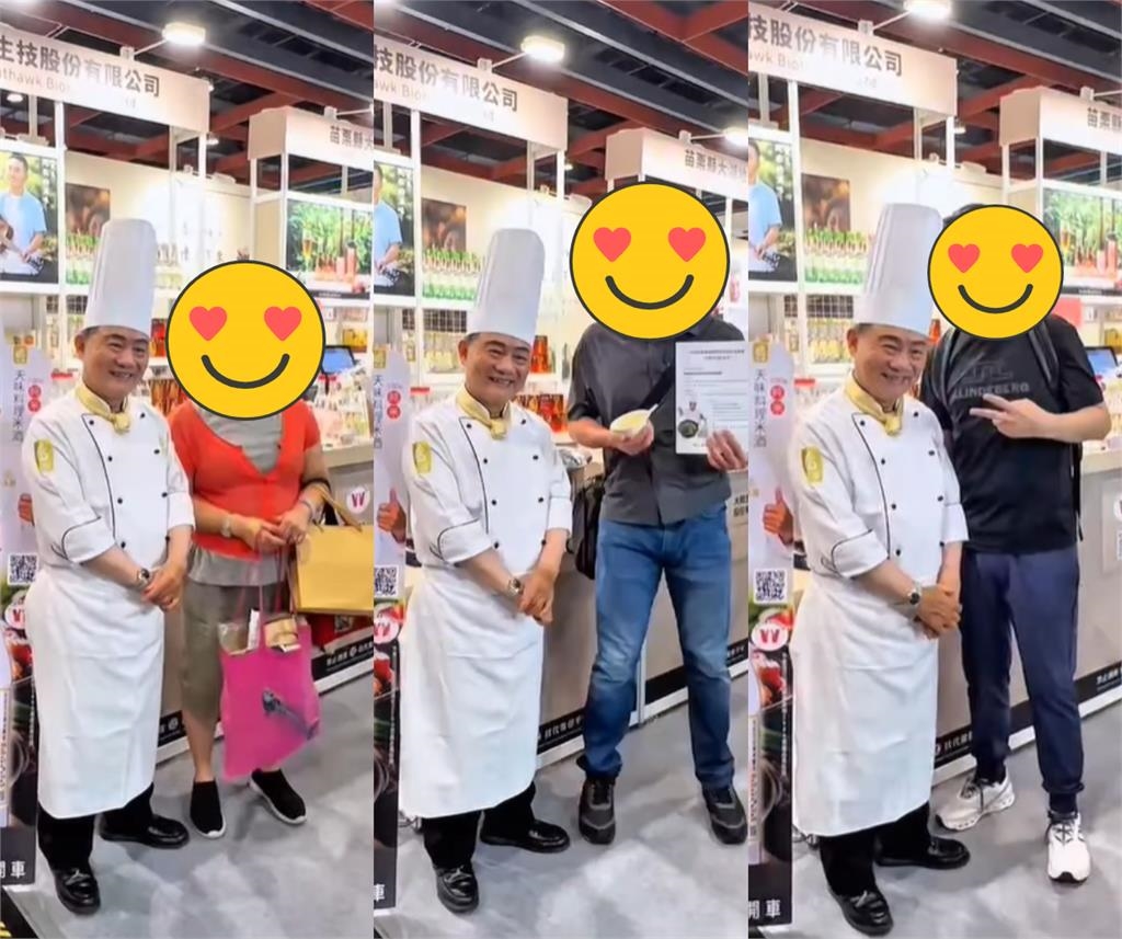 攤位狂排合照「師奶殺手」竟是73歲阿基師!低調4年「粉急關切1事」:好失望