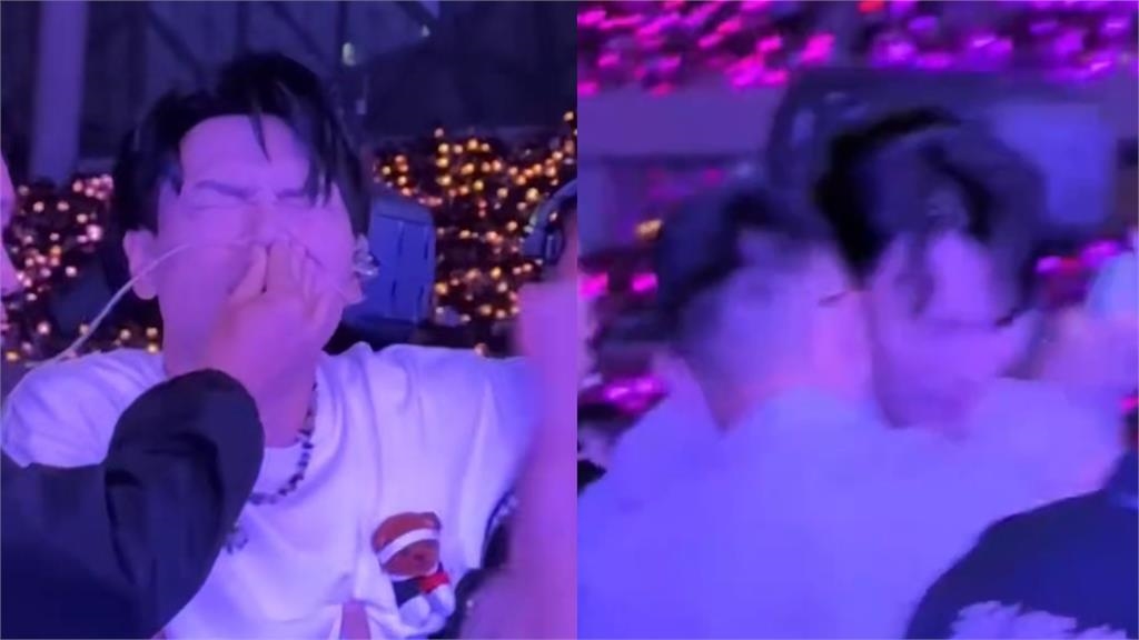 楊宗緯中國「跌落2公尺高舞台」出事了!「面目猙獰」送醫搶救畫面全曝光