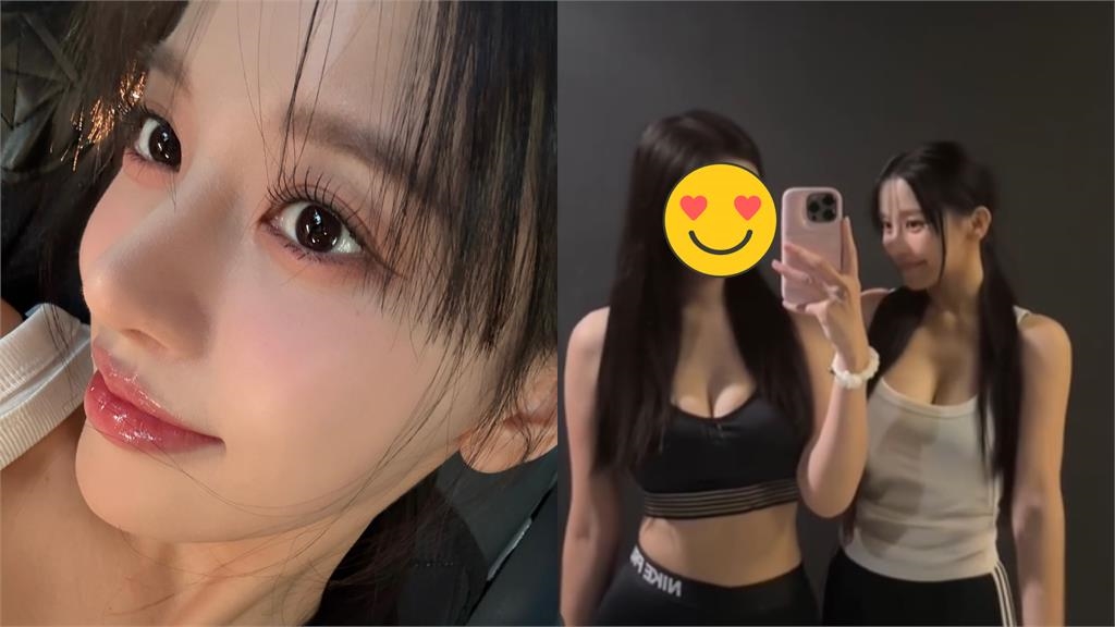 蔡瑞雪穿白色bra運動嬌喊：站不起來了！一蹲下「深溝狂炸」吸萬人朝聖