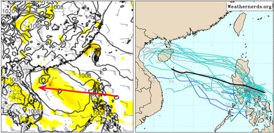 熱帶擾動「這1天」恐生成新颱藍湖!專家親曝「預測路徑、對台影響」