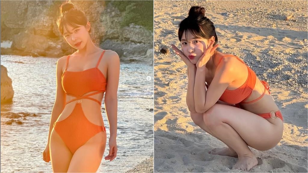 海邊濕身「SSR辣台妹」竟是李多慧！轉身洩「飽滿水蜜桃」網暈：失血過多