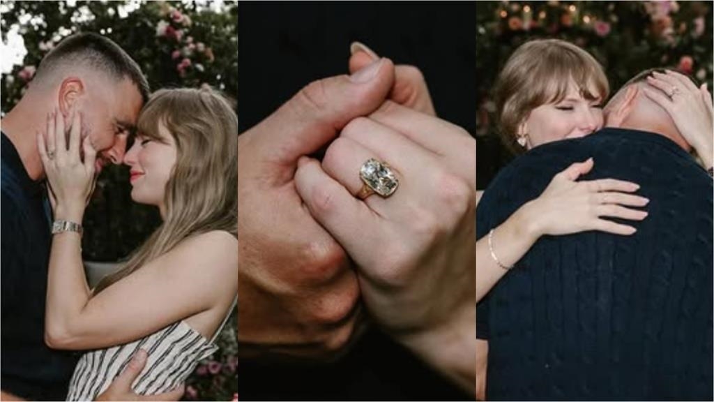 天后泰勒絲「突曬大顆鑽戒」驚喜宣布訂婚　宿敵川普聞訊「1句話」反常表態！