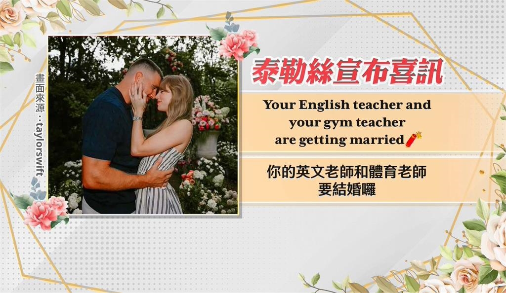 泰勒絲要嫁了！情定球星男友　宿敵川普態度轉彎獻祝福