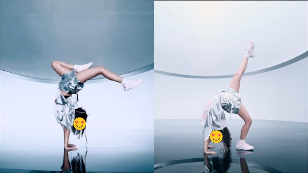 郭台銘10歲小女兒「倒立折腰」秀高難度絕技！50歲曾馨瑩秀逆天蛇腰