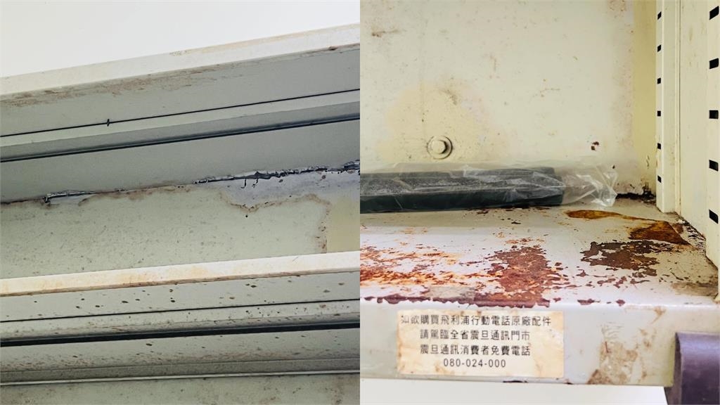 政大新鮮人入住「純獄風宿舍」母崩潰！「殘破生鏽、蟲蟲危機」驚悚畫面流出...