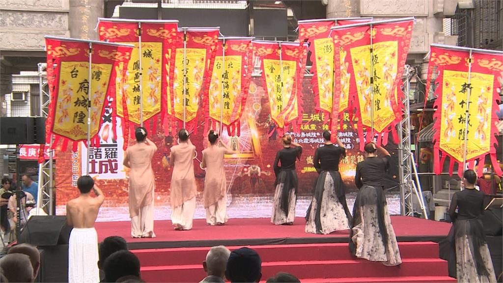 ２０２５城隍夜巡諸羅城將登場　９尊巨型神將人偶上陣