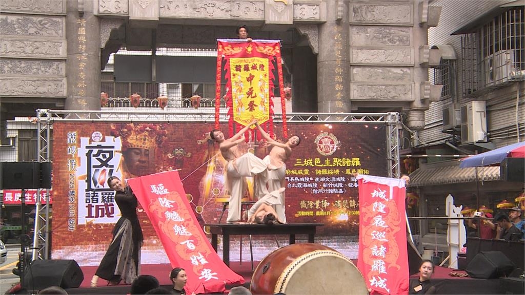 ２０２５城隍夜巡諸羅城將登場　９尊巨型神將人偶上陣