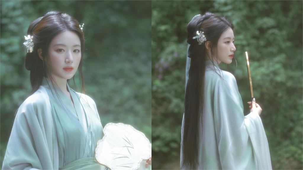 舒華「美若天仙」漢服造型拍出新高度！畫面曝光全網狂讚：快去拍古裝劇