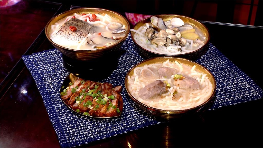 迴轉台上的米粉湯好吸睛 大骨湯結合海味大融合