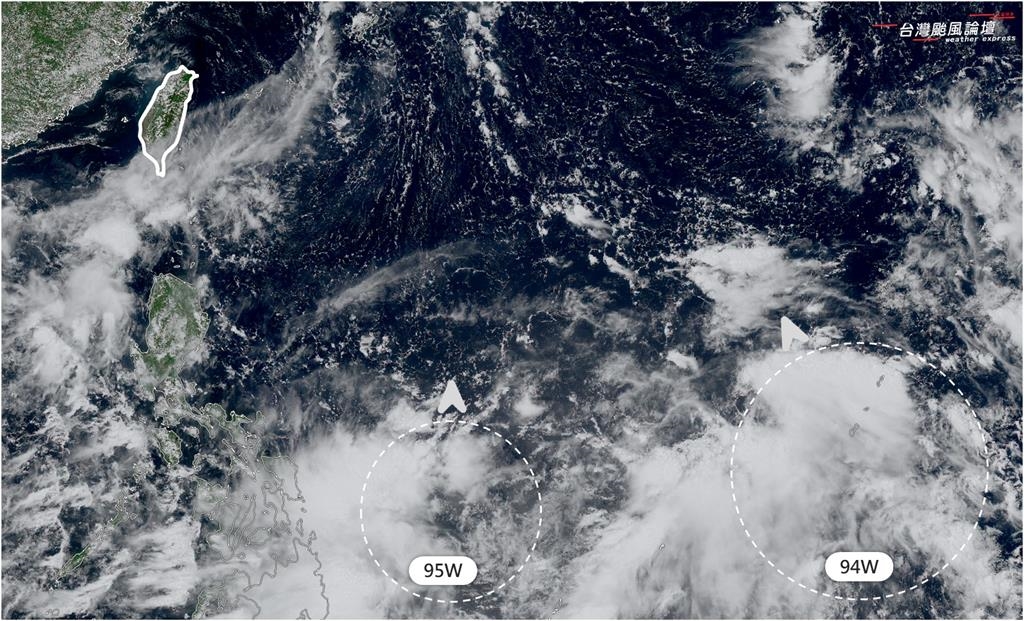 2熱帶擾動發展中「有機會成颱風」!朝1區前進「達成1條件」恐影響台灣