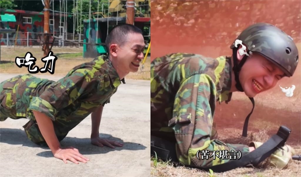 Andy突剃平頭宣告：我去當兵了！受訓激動喊「我官司要打贏」精實畫面流出
