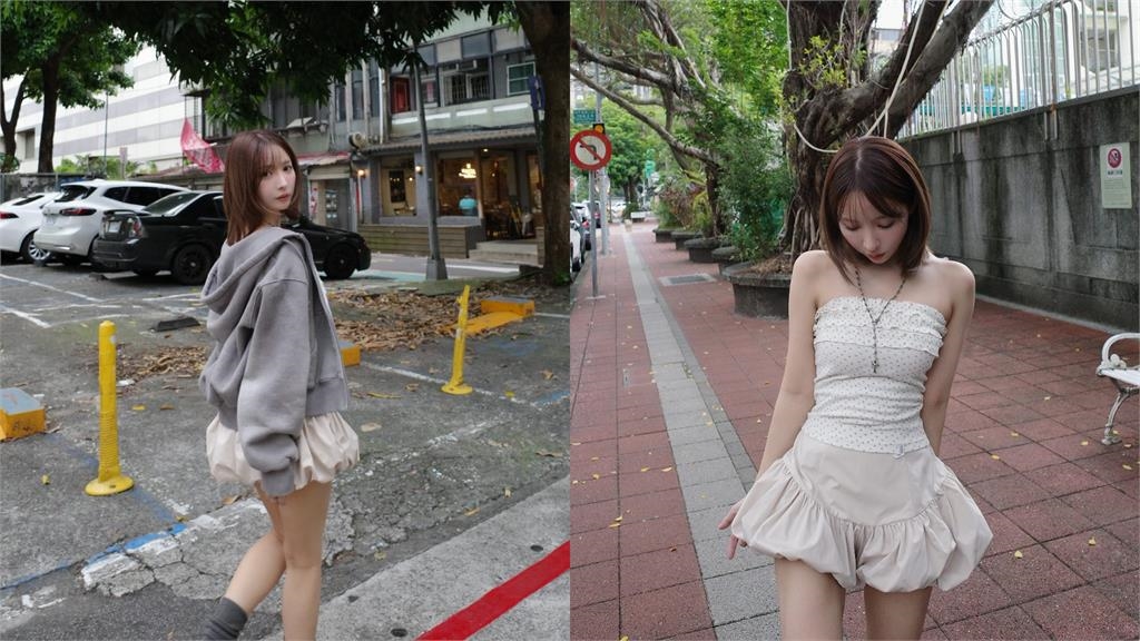寧夏夜市「撞見一字領正妹」是三上悠亞!QQ球不藏了「裸色領域」全展開