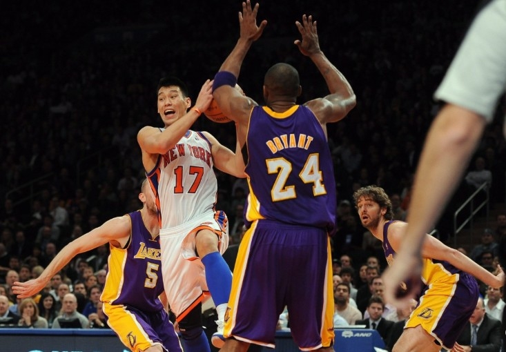 籃球/林書豪單挑科比砍38分!賽後黑曼巴爆粗口:他X都快得40分,我能說甚麼?