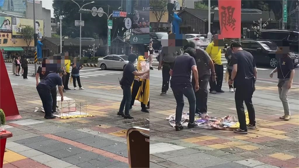 中元普度紙紮屋遭「道士一腳狂踩」畫面曝!命理師揭「超慘下場」轟:污辱好兄弟