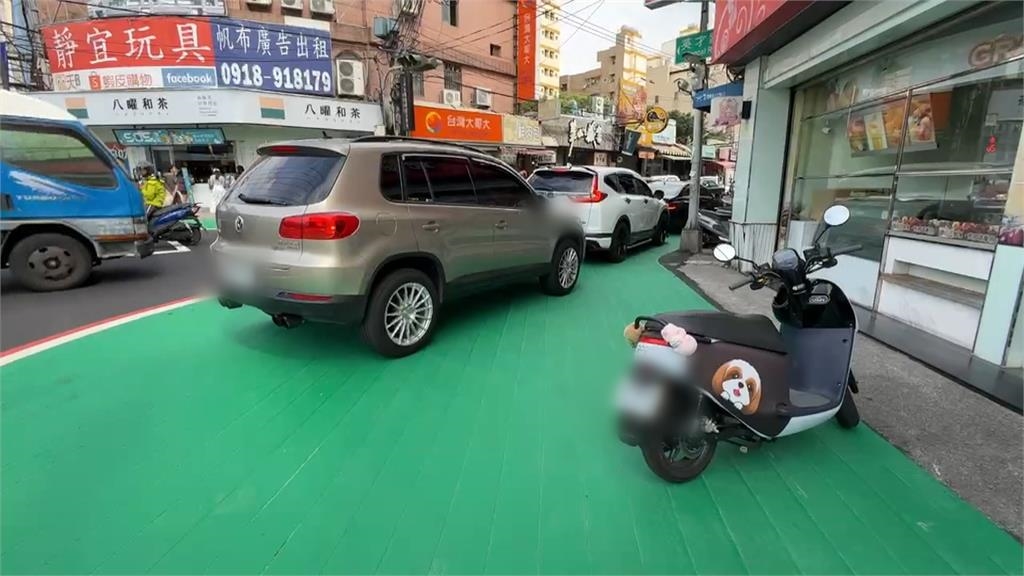 靜宜大學商圈人行道增設計畫　在地業者反彈：已經很難停車了