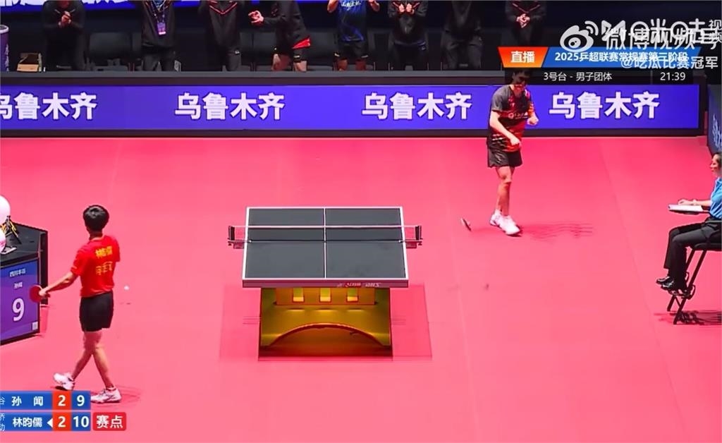 桌球/中國選手遭林昀儒「讓2追3」!惱羞當眾「怒砸球拍」超慘下場曝光