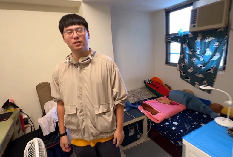 羨慕!逢甲宿舍豪華照曝 每月4千內裝如五星青旅