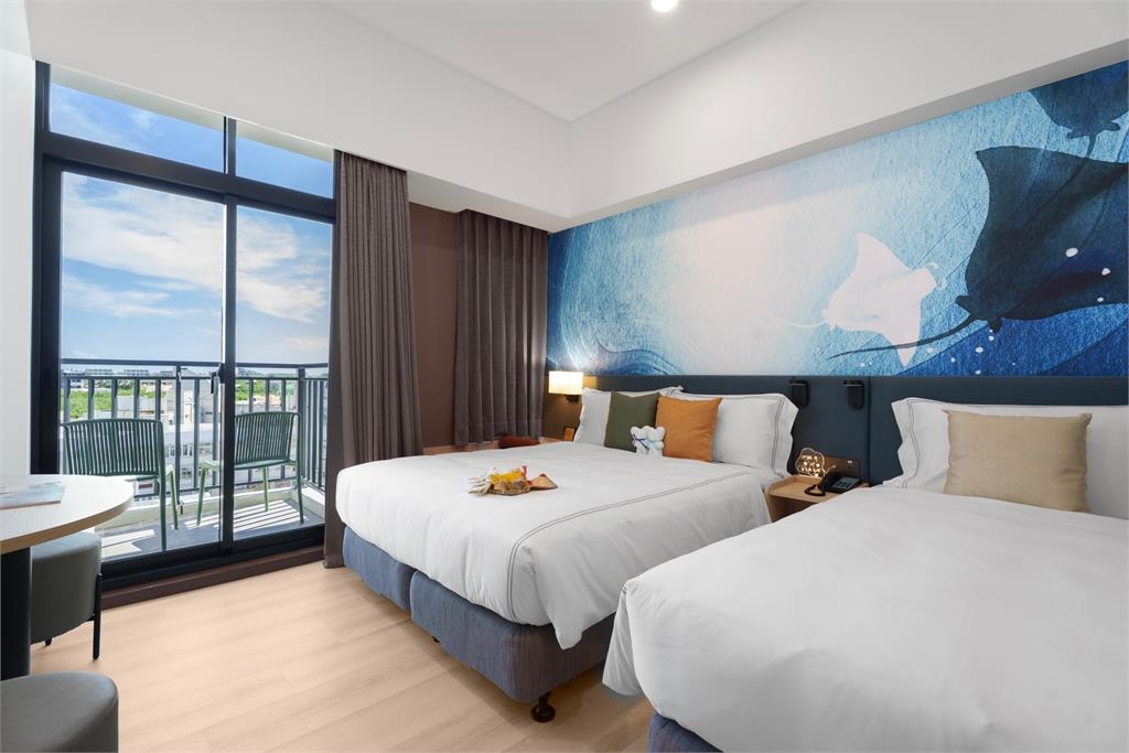 「福容徠旅澎湖」網美系旅店盛大開幕！縣府業者加碼補助「入住現省1000」