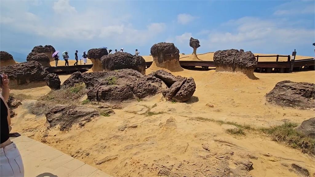 快新聞／野柳女王頭斷落風險！　公園啟動安置與步道維護計畫