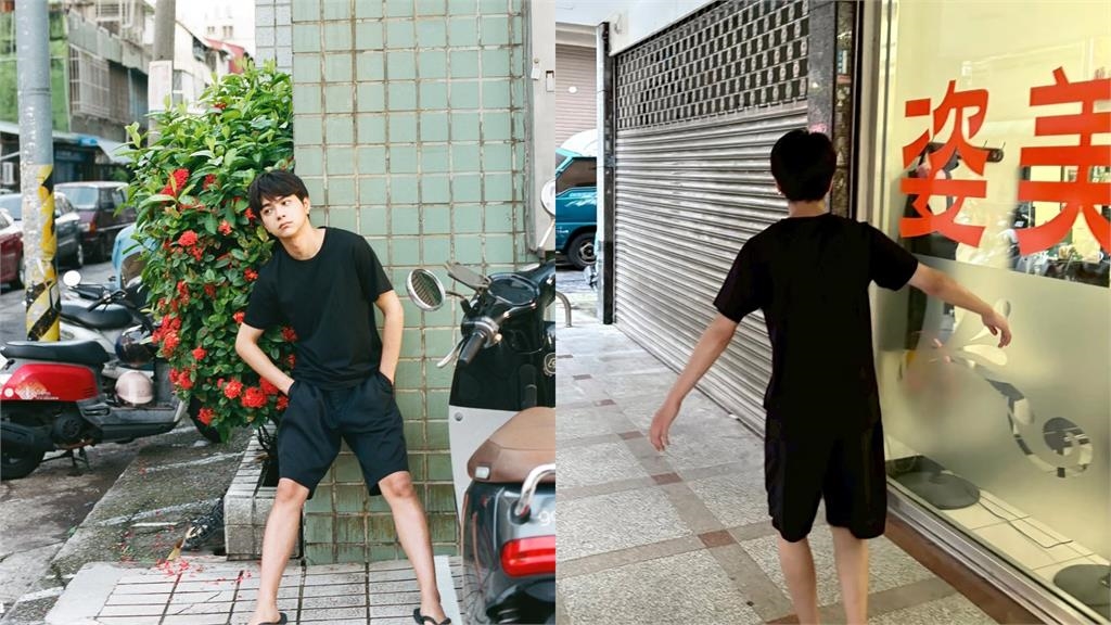 台中路邊「蹲地角頭」竟是紅炸傑尼斯男神！「赴台發展判若兩人」網愣：沒認出…