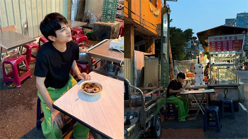 台中路邊「蹲地角頭」竟是紅炸傑尼斯男神！「赴台發展判若兩人」網愣：沒認出…