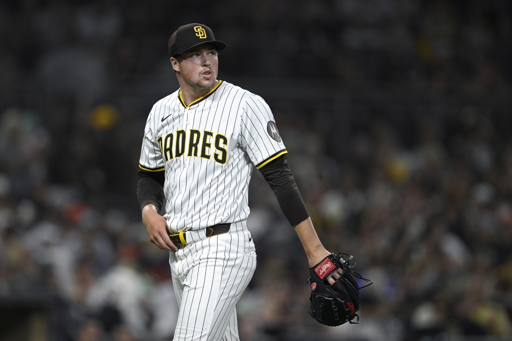 MLB(影)／單局連9球滑球飆3K！　教士救援投手演出大聯盟罕見紀錄　