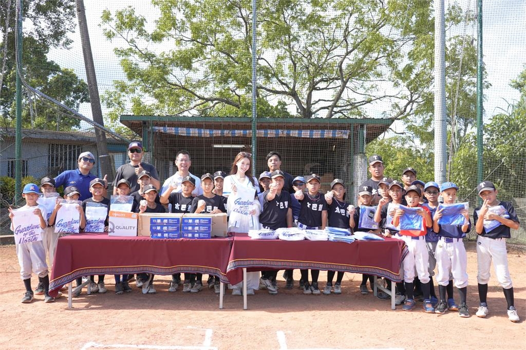 中職／富邦悍將前進花蓮送幸福！女神李雅英加碼為太巴塱、光復少棒球員夢想應援