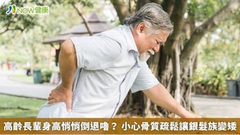 高齡長輩身高悄悄倒退嚕? 小心骨質疏鬆讓銀髮族變矮
