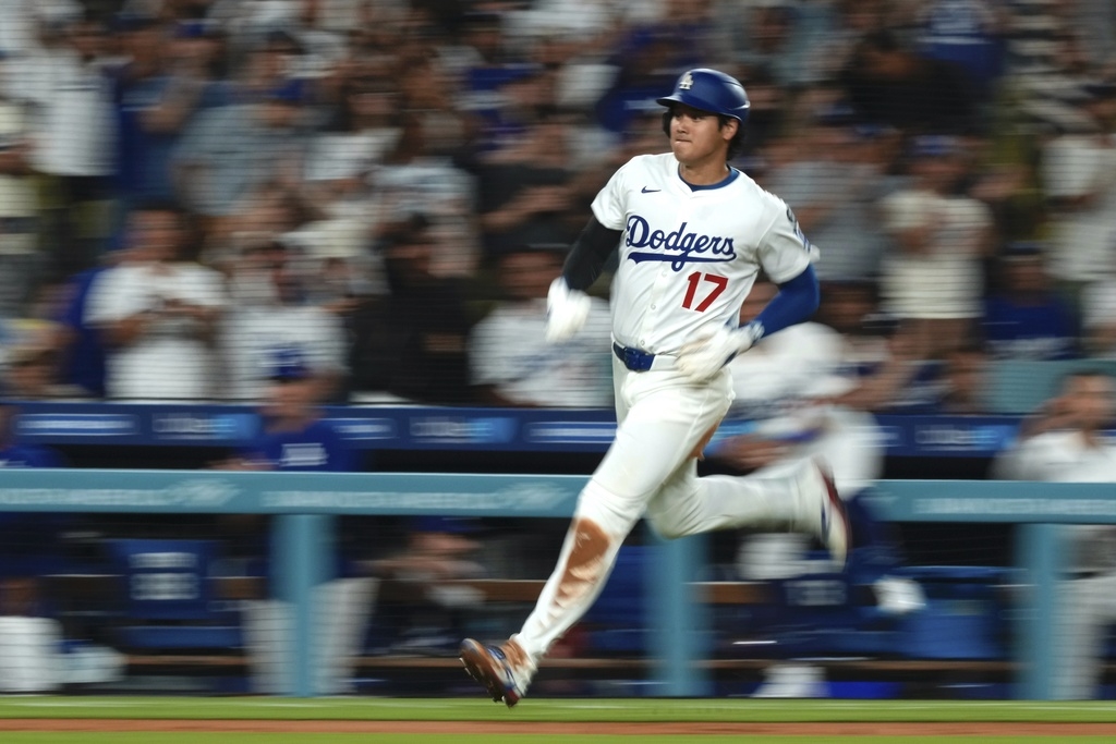 MLB(影)/大谷翔平開轟後換新的「高球推桿」慶祝動作!原來是這個原因