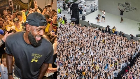 NBA／一張「吾皇萬歲照」秒懂魅力！詹皇任訓練營導師、台小將獲職籃冠軍隊試訓