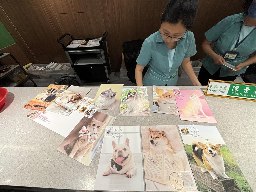 熱搜/毛孩沙龍照郵票徵選結果出爐! 近三萬選10張 9月9號開賣